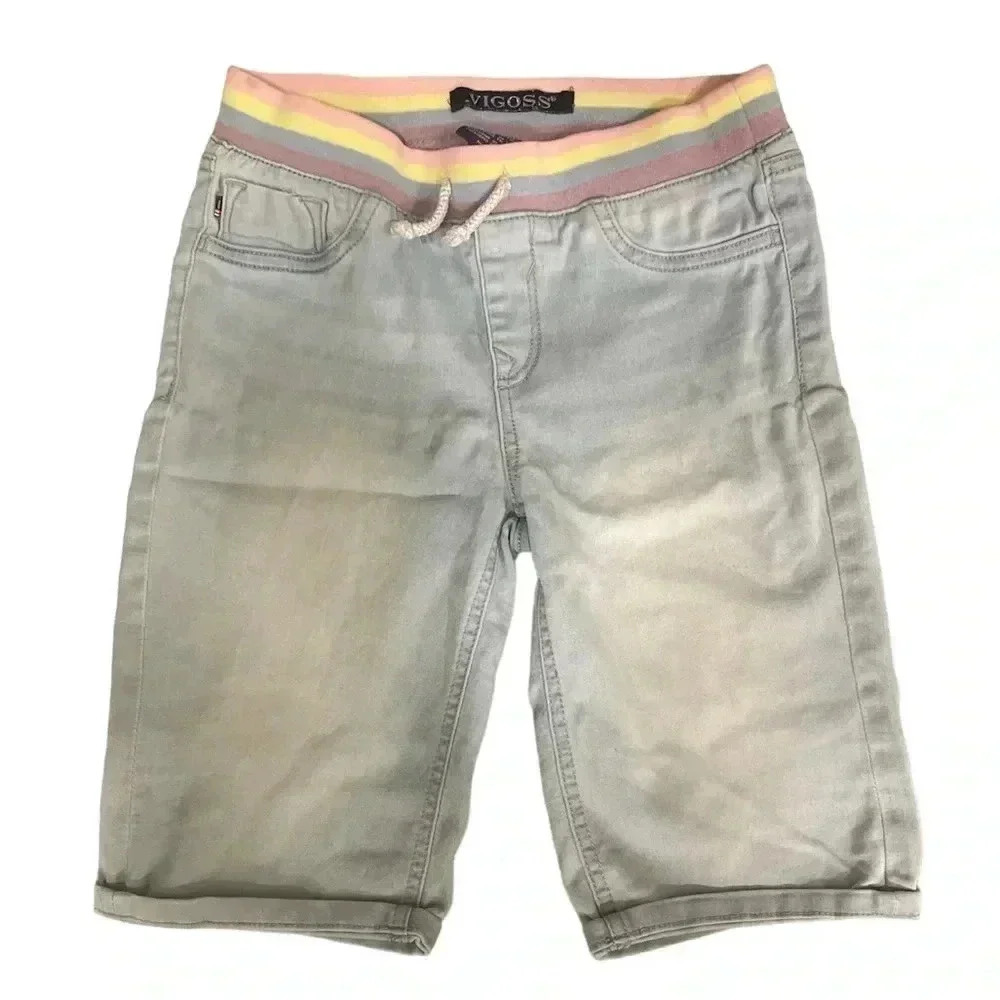 Juniors Bermuda Blue Denim Shorts